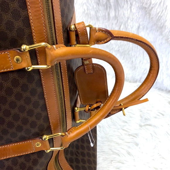 CELINE MACADAME VINTAGE BOSTON/DUFFLE BAG - Picture 8 of 13